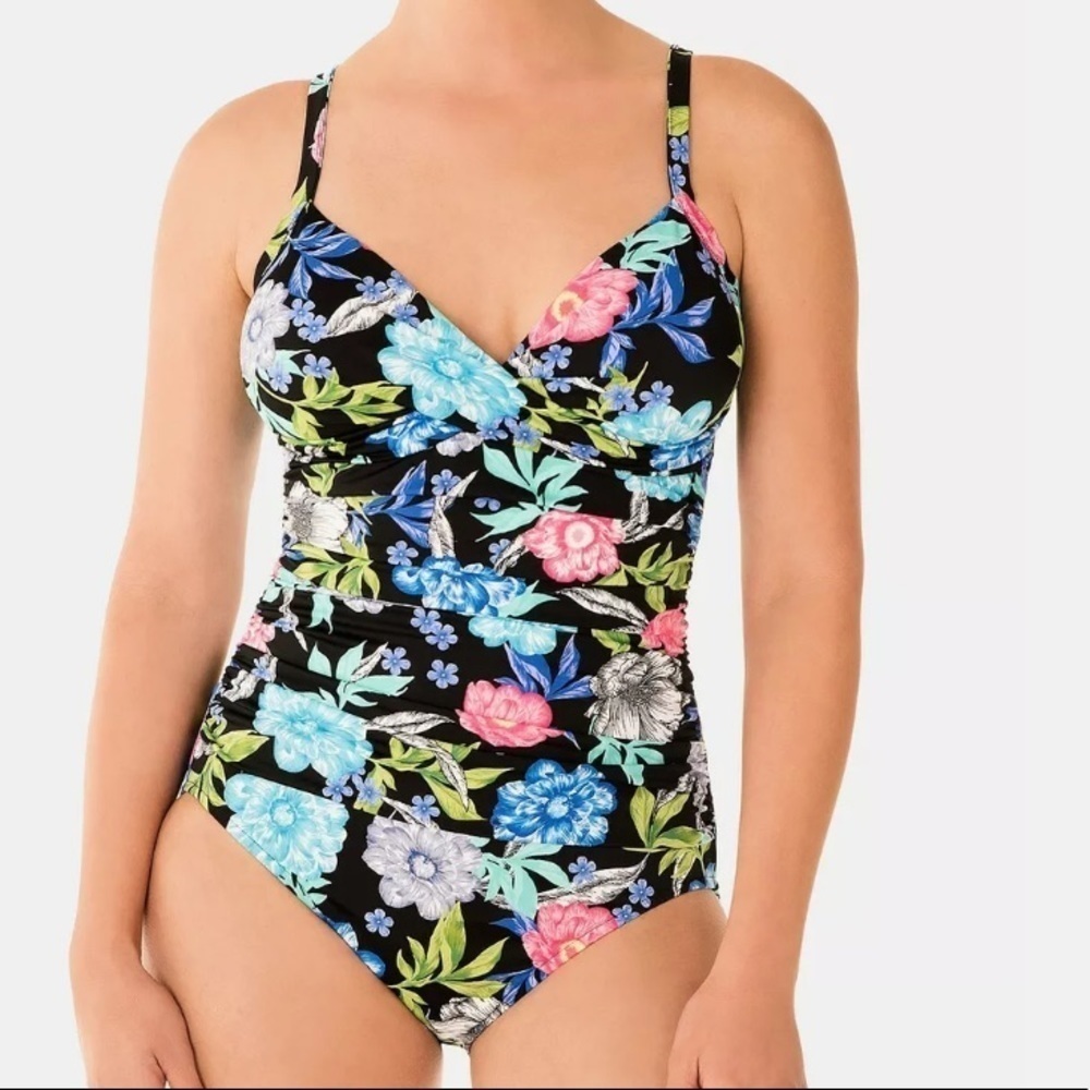 SWIM Solutions Soft Blooms One Piece Swimsuit